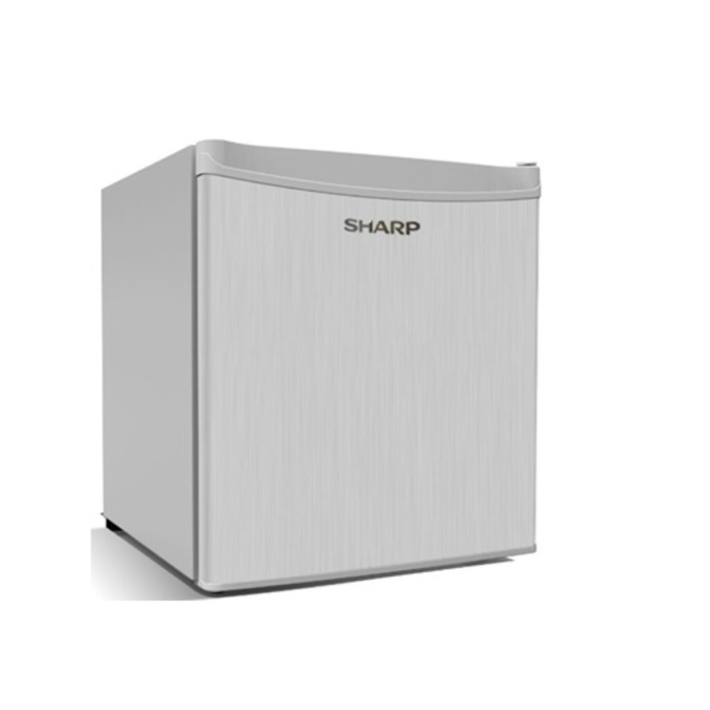SJK75XSL3 Sharp 75 Liters Mini Refrigerator, Silver Arbaana