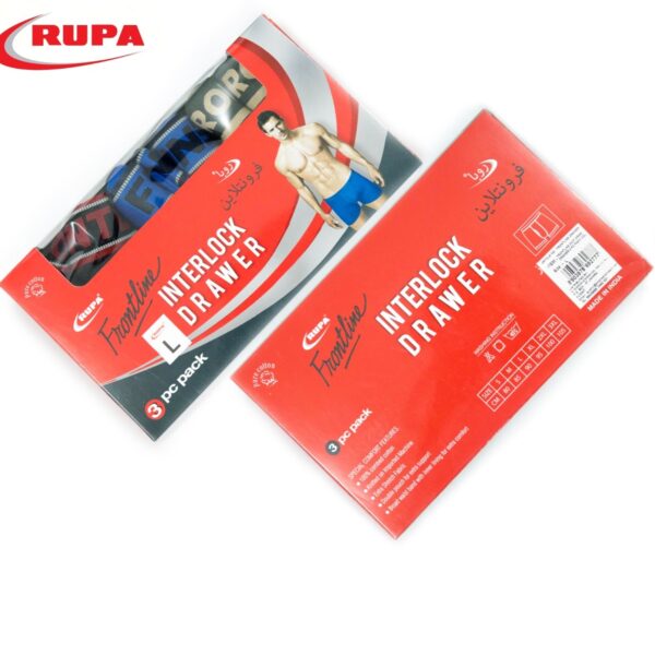 Rupa Euro 100% Cotton Vest Pack of 3 - Arbaana