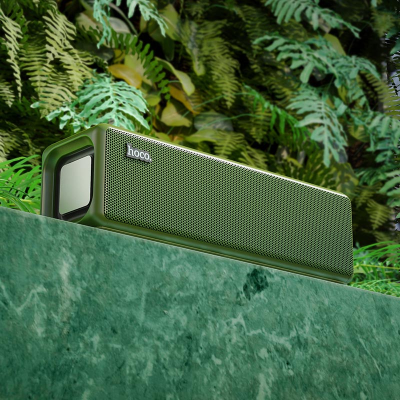 hoco-hc3-bounce-sports-wireless-speaker-outdoor-dark-green