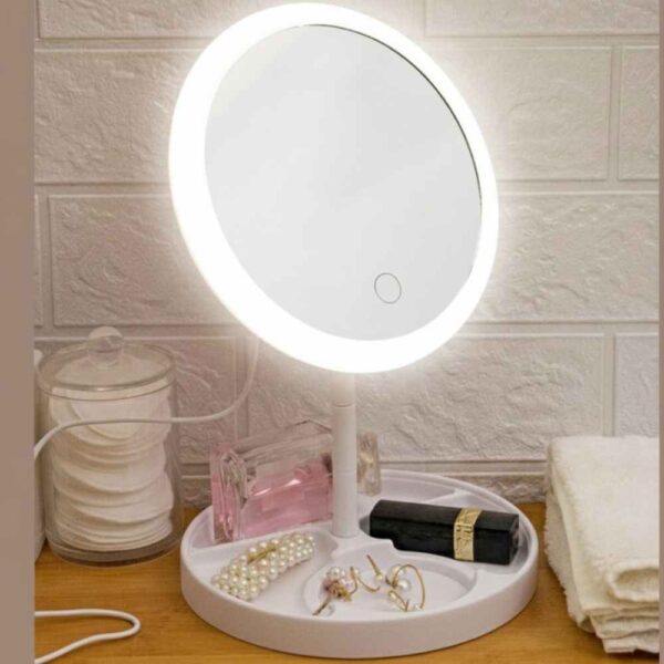 TABLE LAMP MAKE-UP MIRROR LED(ROUND)